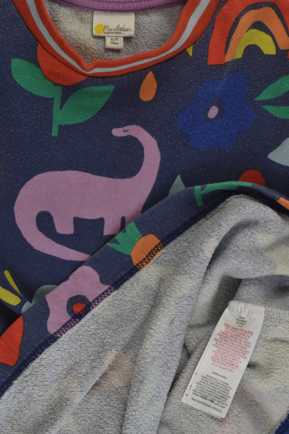 Mini Boden Size 6-7 Dinosaur Dress