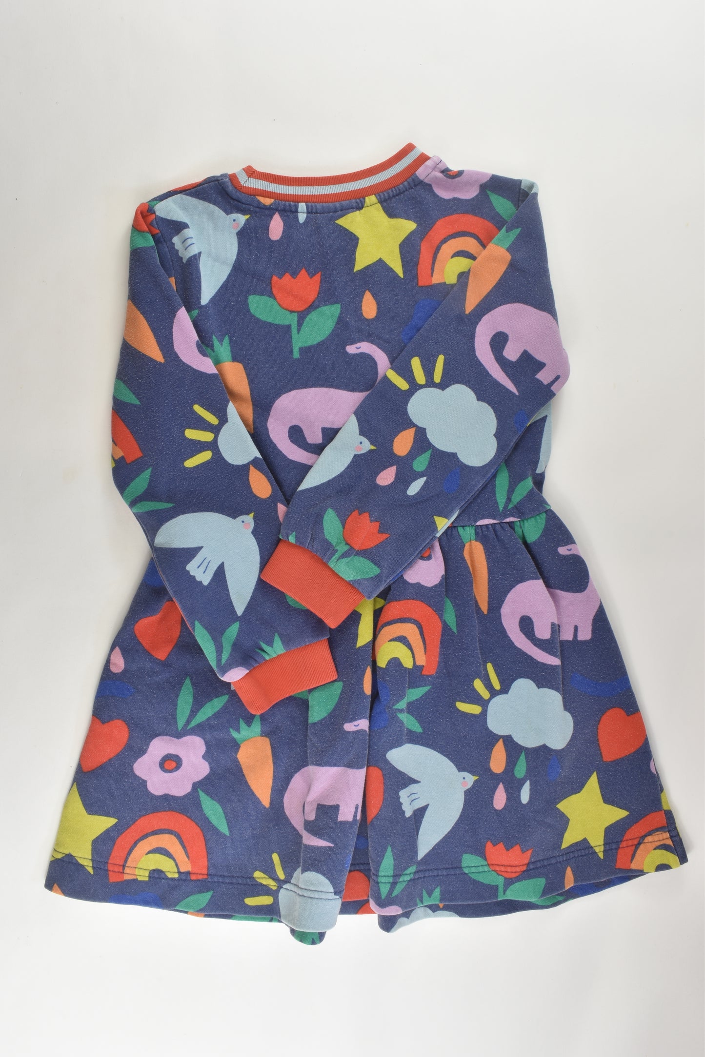 Mini Boden Size 6-7 Dinosaur Dress