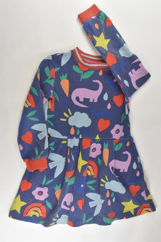 Mini Boden Size 6-7 Dinosaur Dress