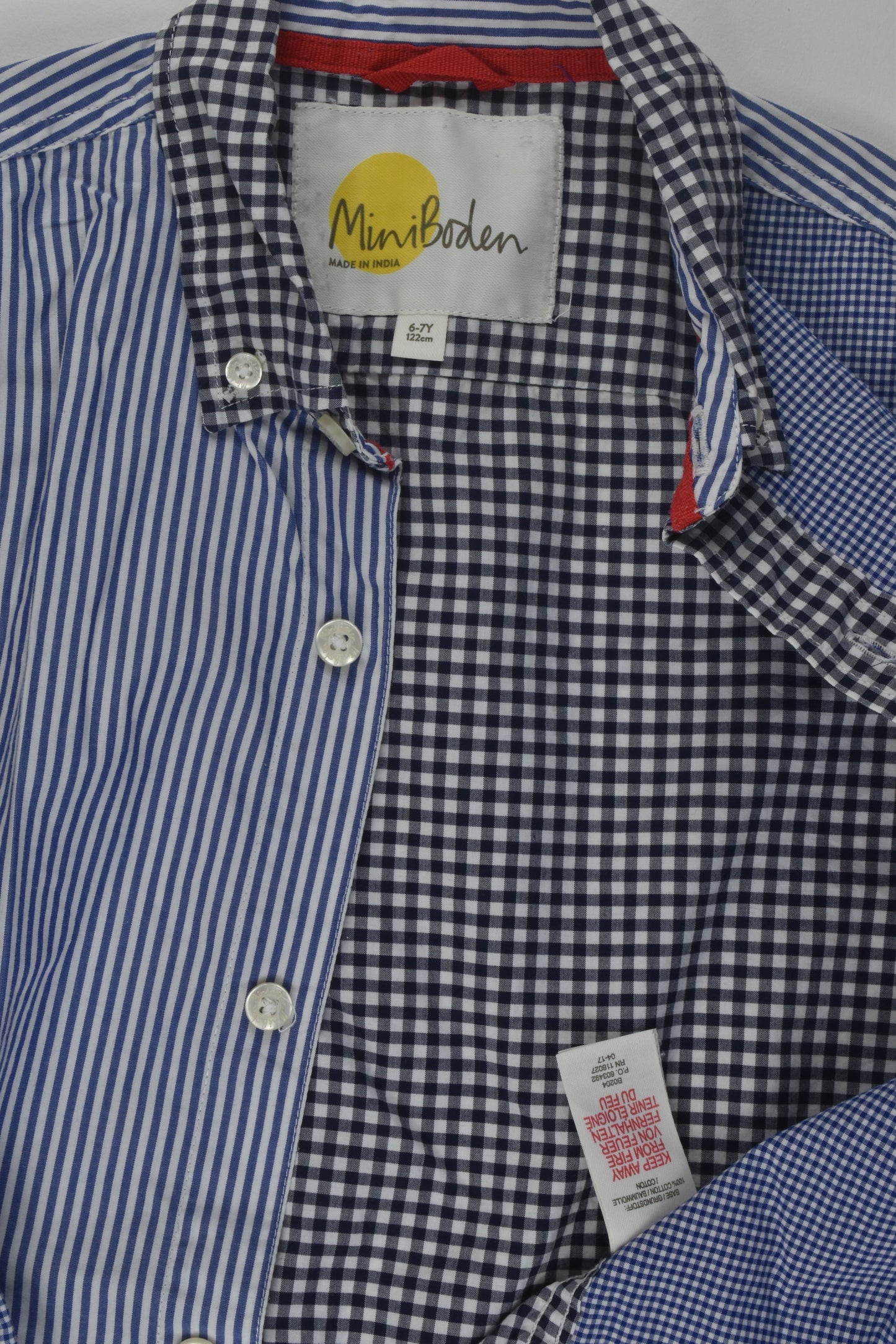 Mini Boden Size 6-7 Shirt