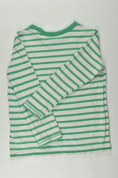 Mini Boden Size 6-7 Striped Top