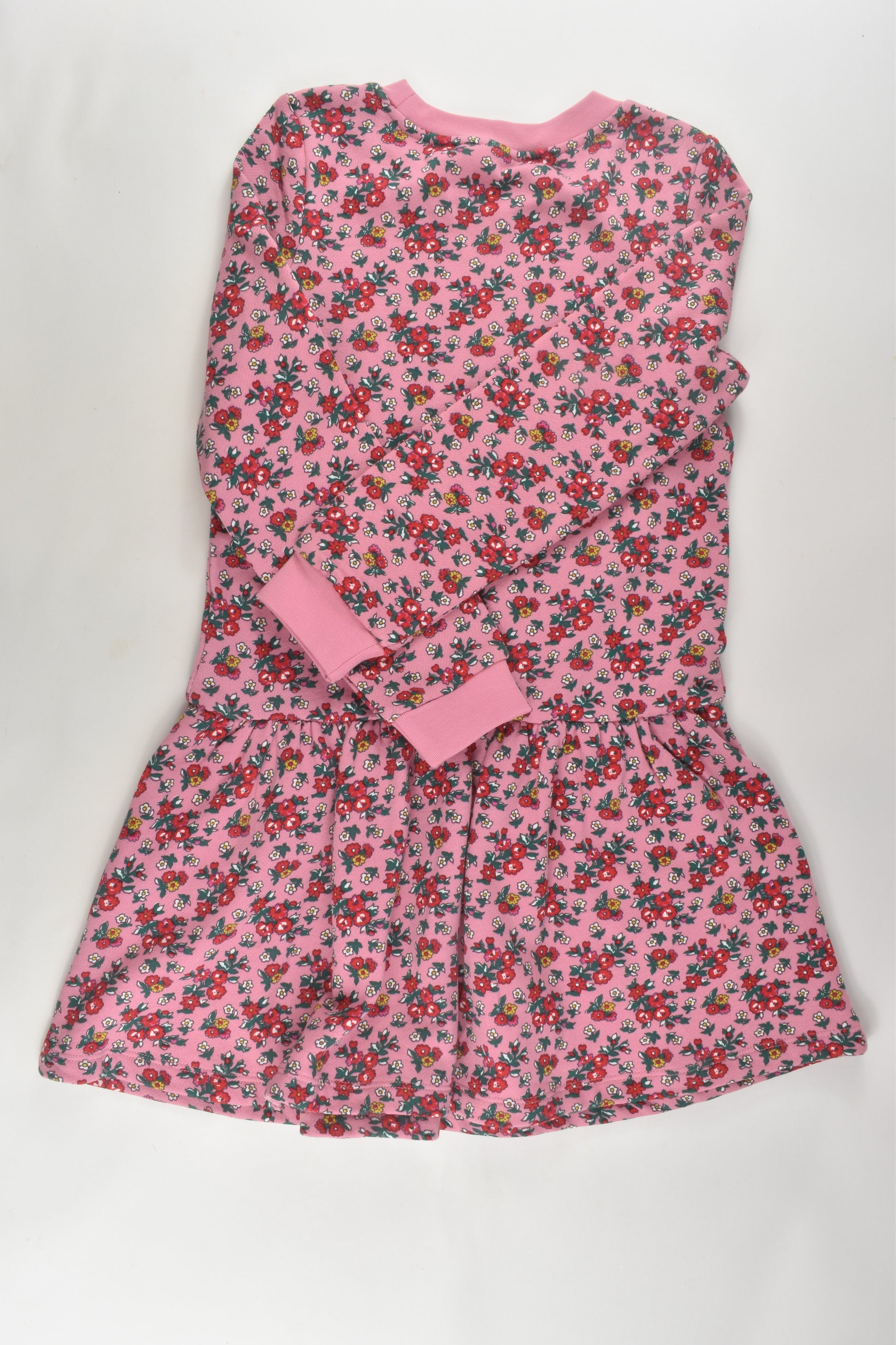 Mini Boden Size 7-8 Floral Sweater Dress