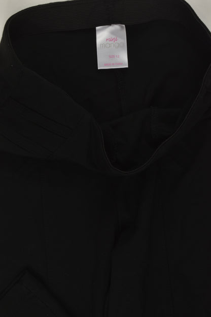 Mini Mango Size 12 Black Leggings