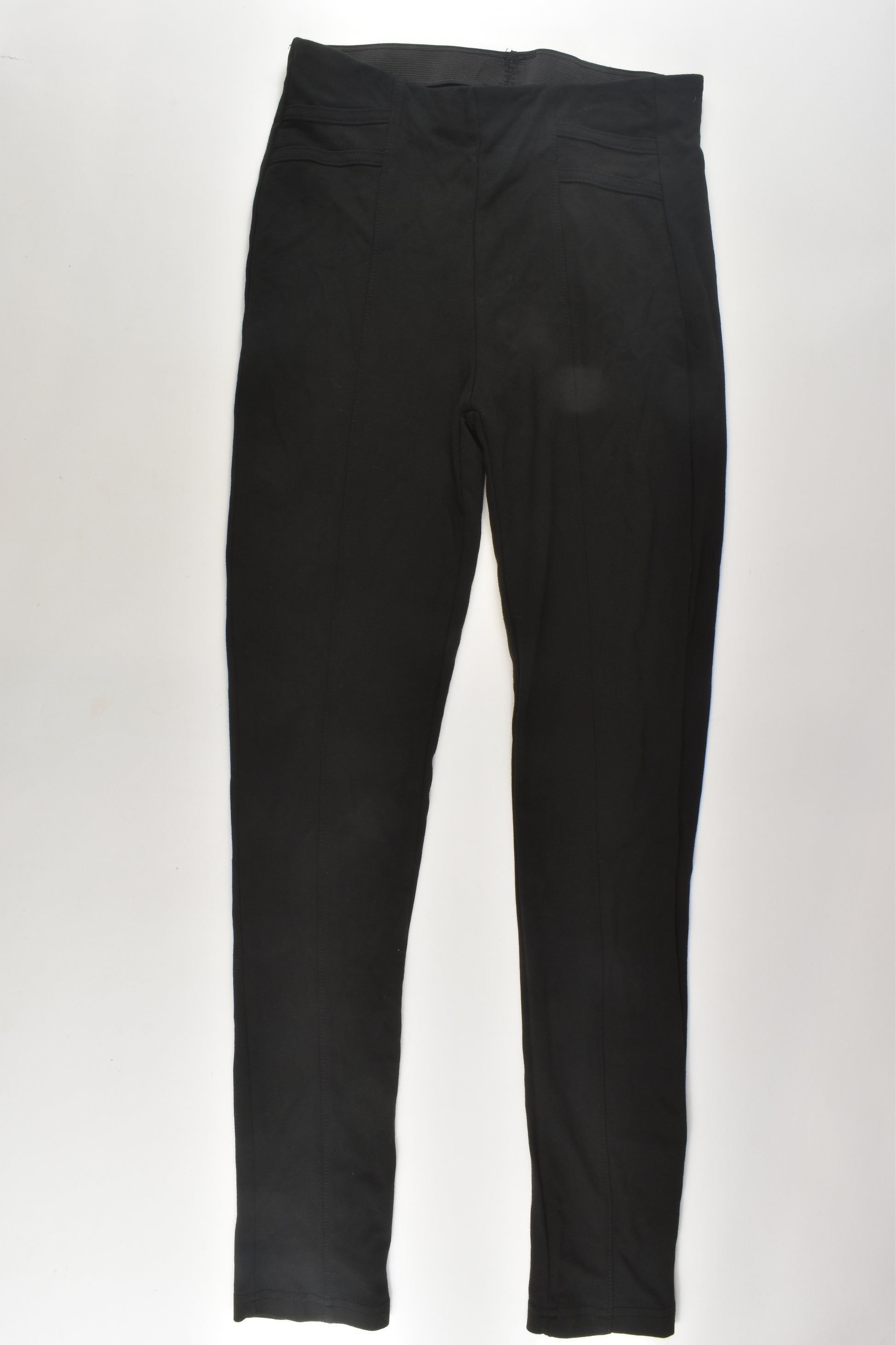 Mini Mango Size 12 Black Leggings
