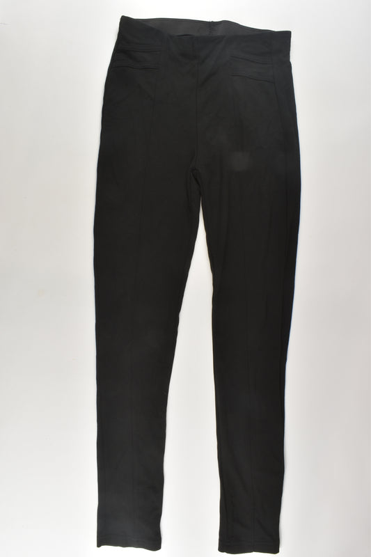 Mini Mango Size 12 Black Leggings