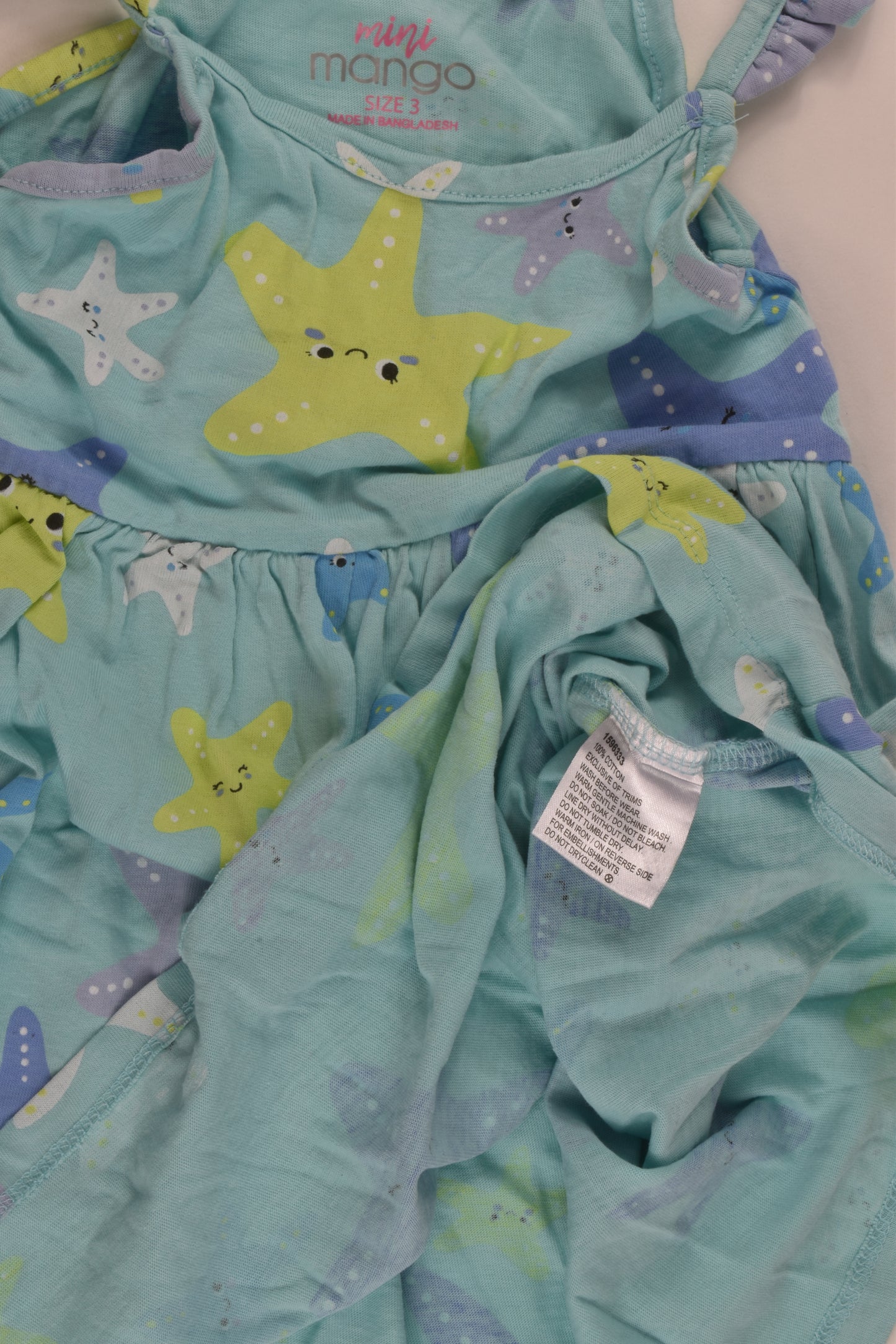 Mini Mango Size 3 Starfish Dress