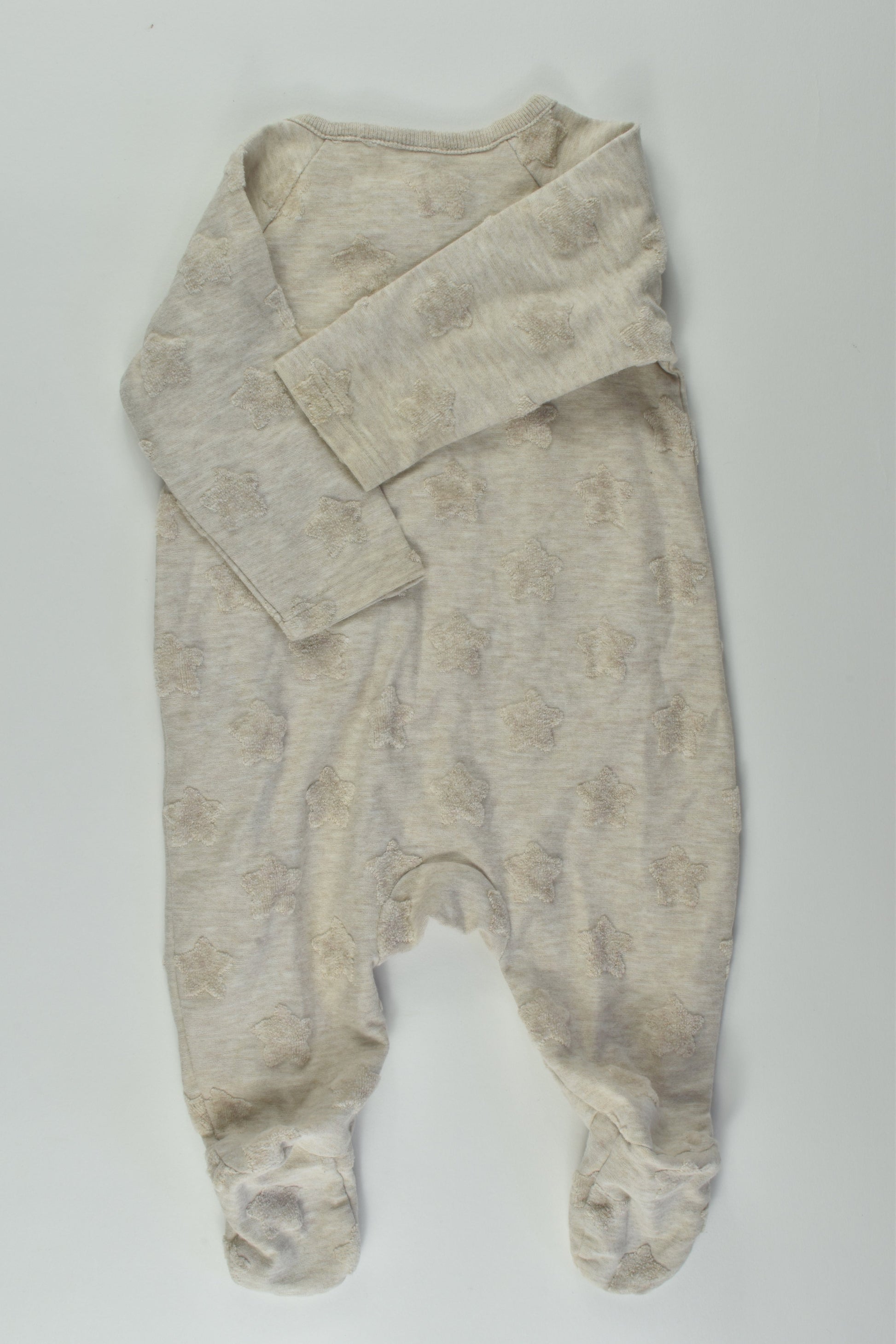 Miniclub Size 0000 Footed Romper
