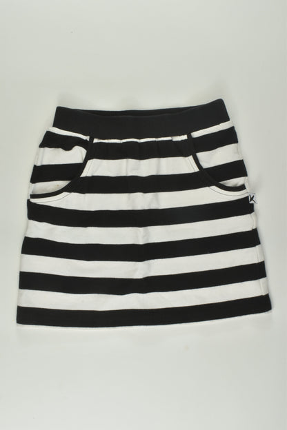 Minti Size 6 Striped Skirt