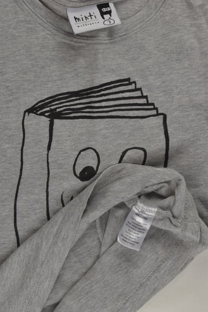 Minti Size 7 'Let's Read' T-shirt