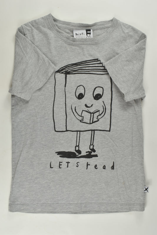 Minti Size 7 'Let's Read' T-shirt