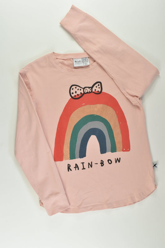 Minti Size 8 Rain-Bow Top