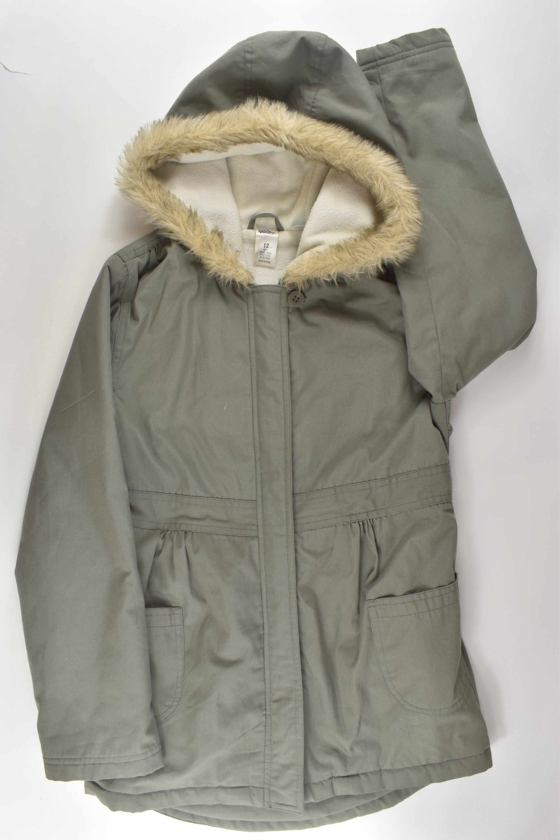 Miss Understood Size 12 Fleece Lined Jacket