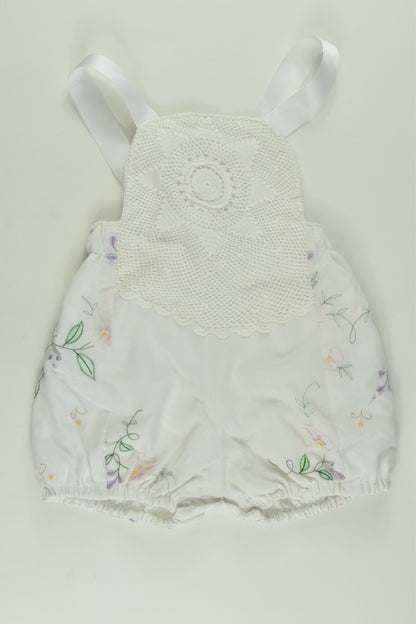 Moffat & Sprot Size approx 0-1 Handmade Romper