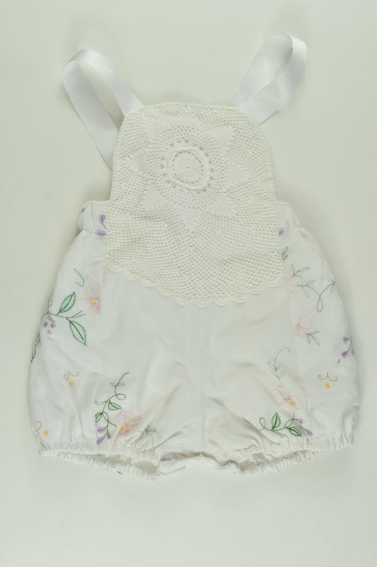 Moffat & Sprot Size approx 0-1 Handmade Romper