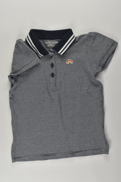 Monoprix Kids Size 5 Rainbow Polo Shirt