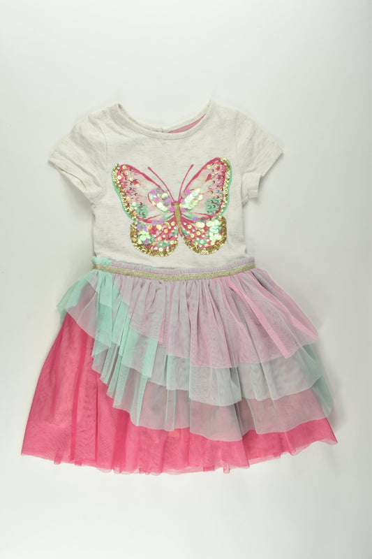 Monsoon Size 3-4 Butterfly Dress
