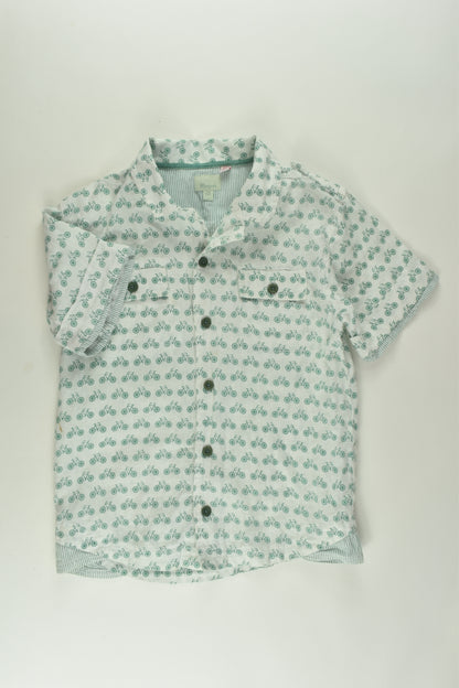 Monsoon Size 7-8 Linen Shirt