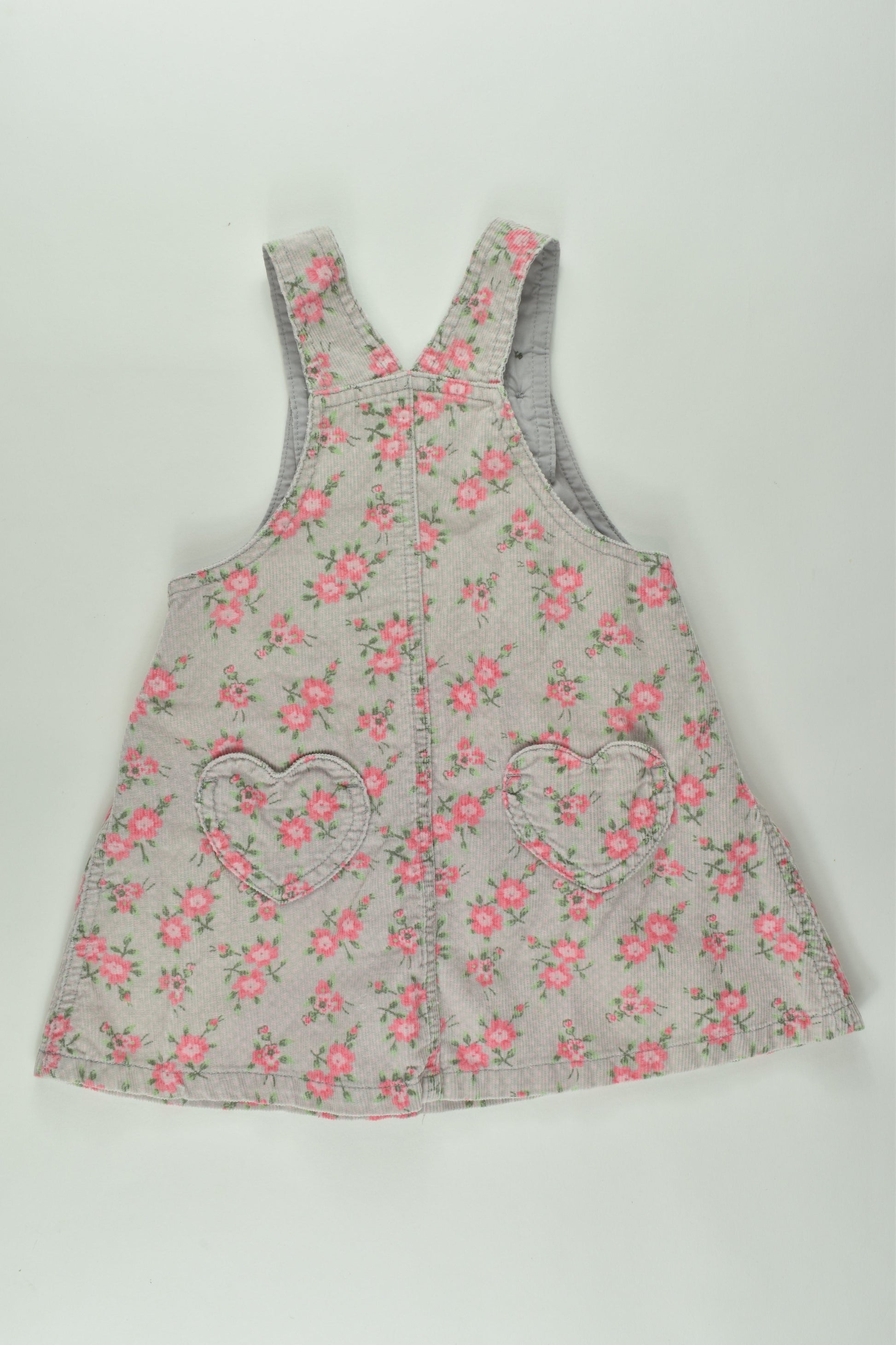 Mothercare Size 0 Floral Cord Dress