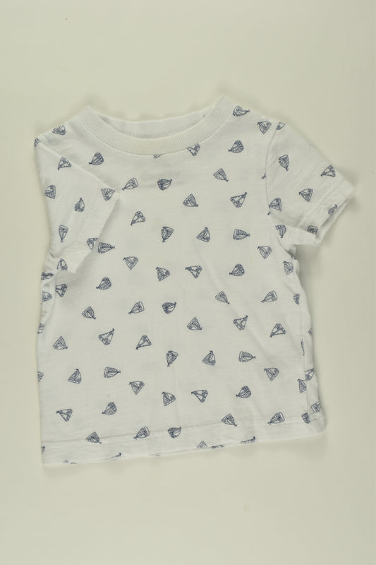 Mothercare Size 0 Nautical T-shirt