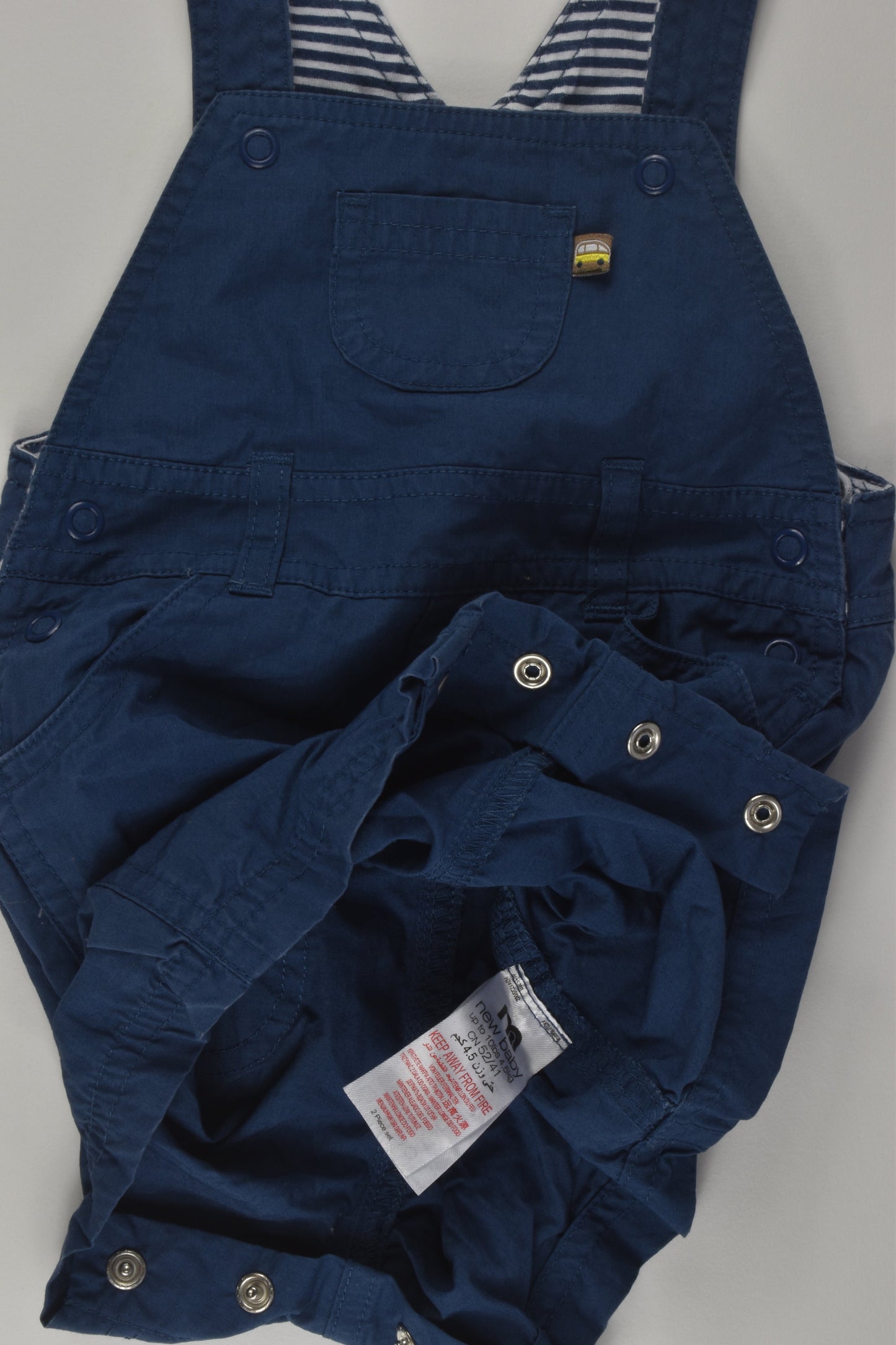 Mothercare Size 0000 Vehicles Short Overalls