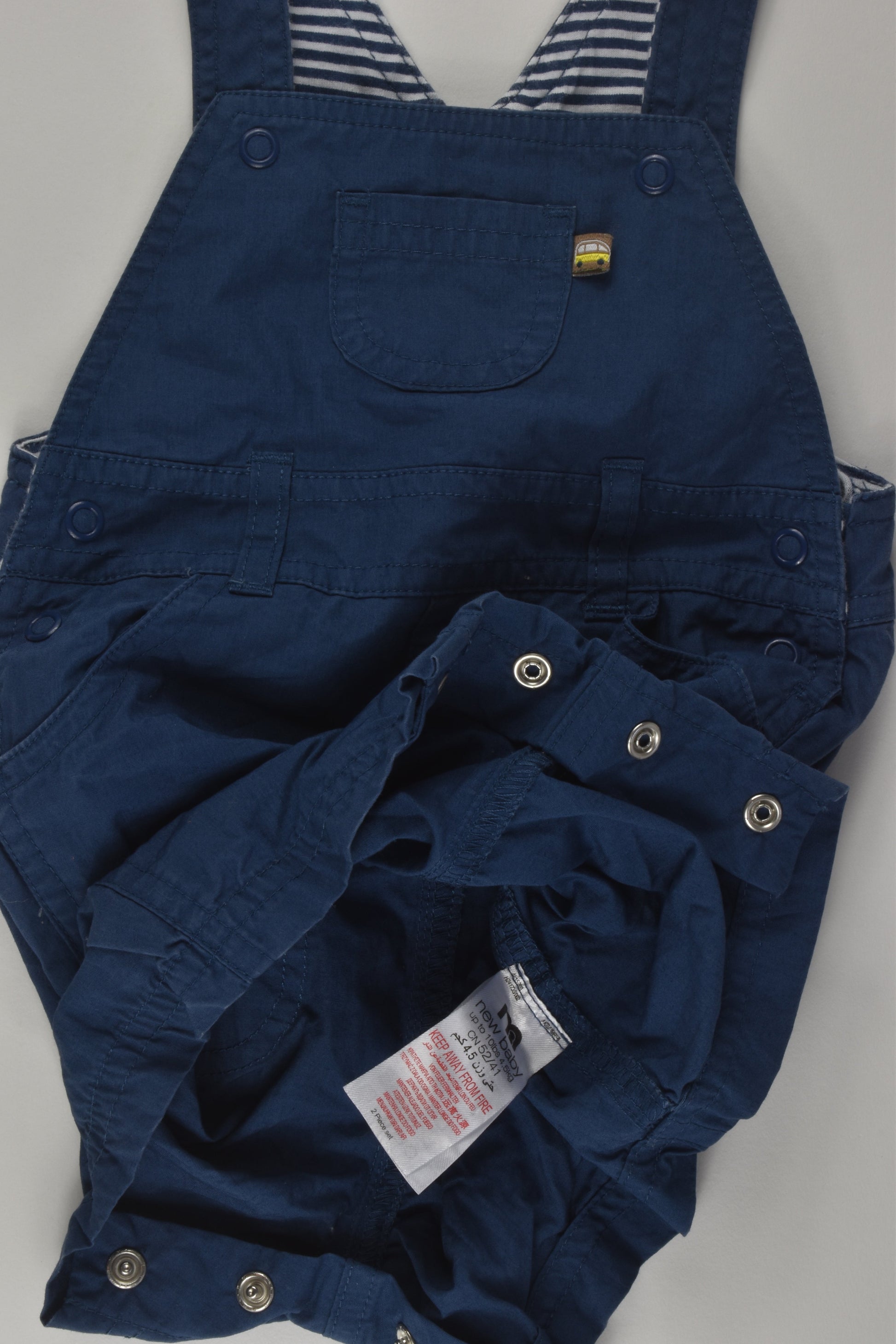 Mothercare Size 0000 Vehicles Short Overalls