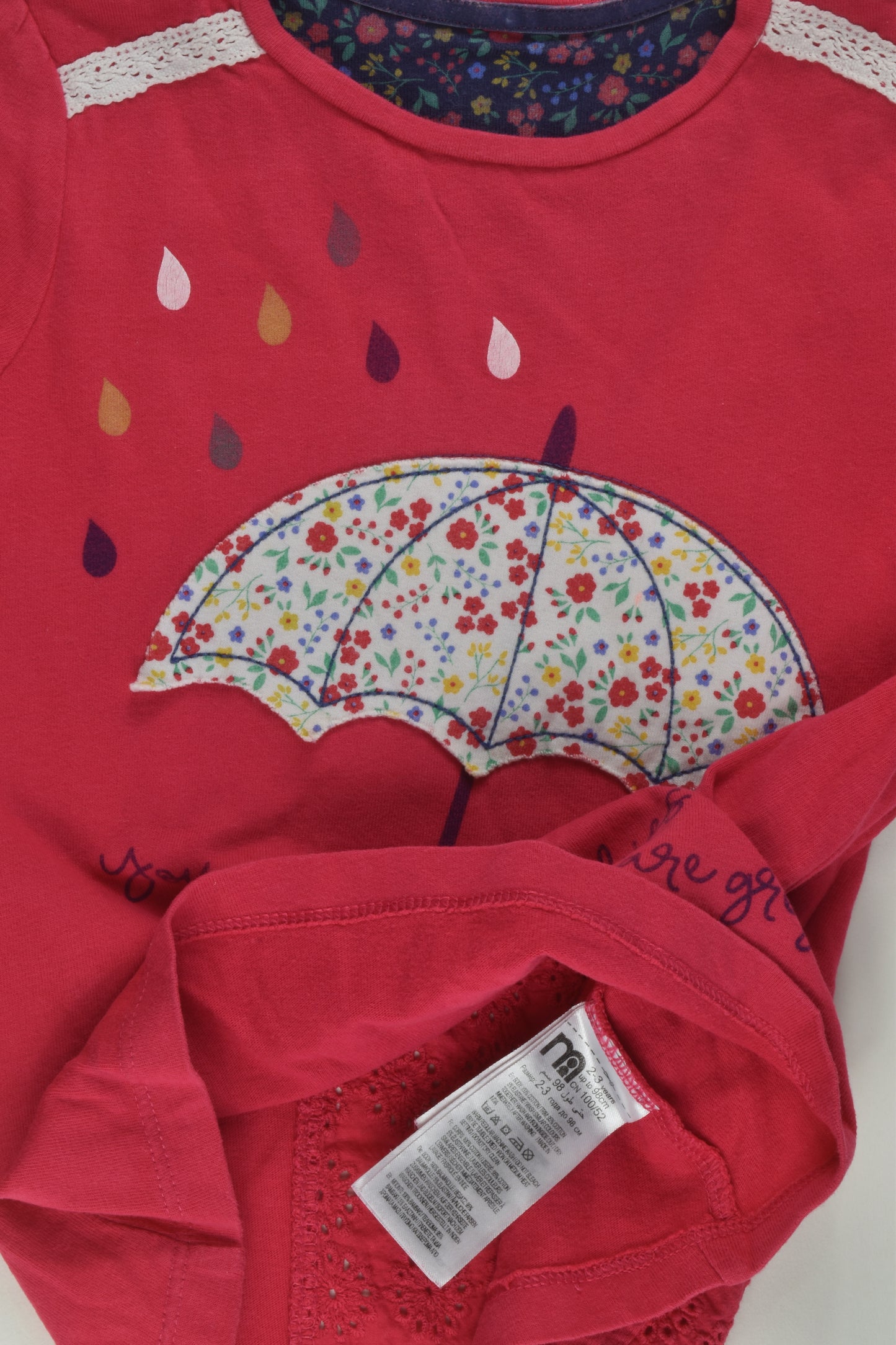 Mothercare Size 2-3 Umbrella Top