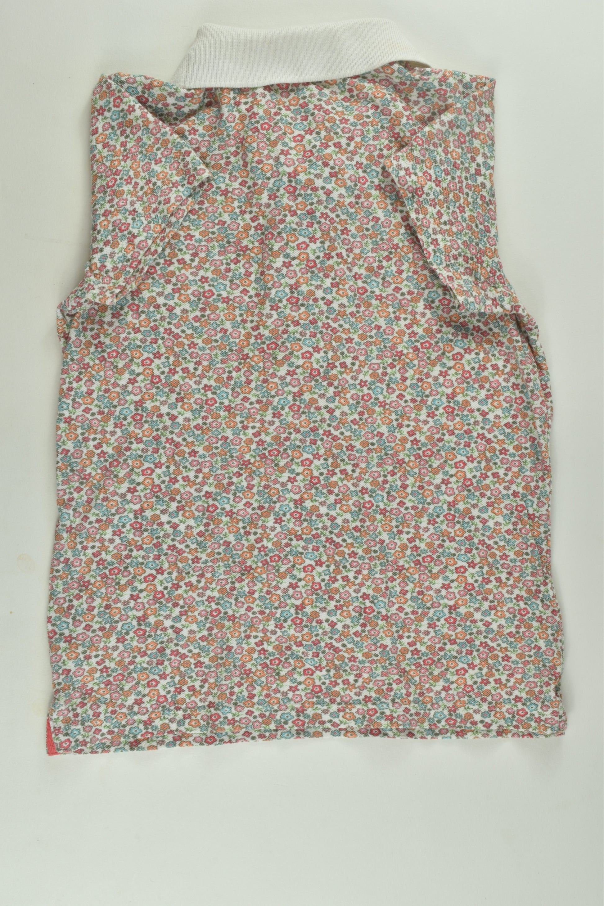 Mothercare Size 5-6 Floral Polo T-Shirt