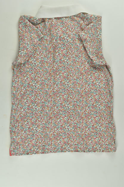 Mothercare Size 5-6 Floral Polo T-Shirt