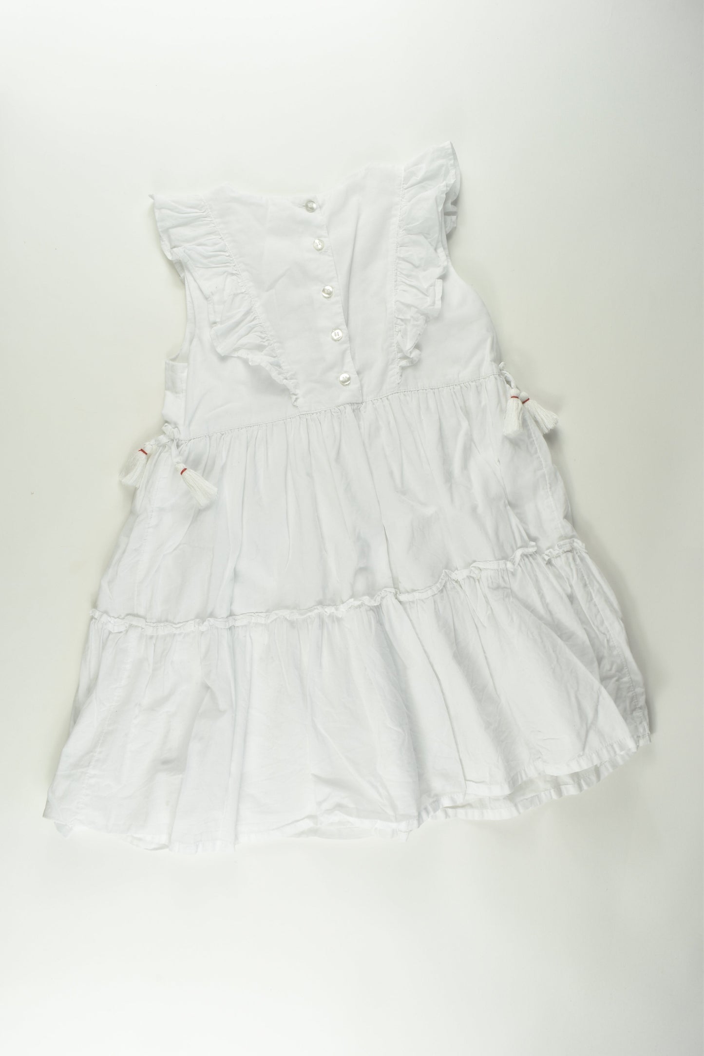 Mothercare Size 5-6 Lined Embroidery Dress