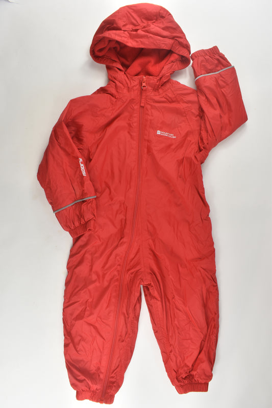 Mountain Warehouse Size 2 Fleece Lined Outdoors Suit