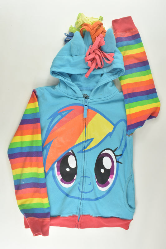 My Little Pony Size 8/10 Rainbow Dash Zip Jumper