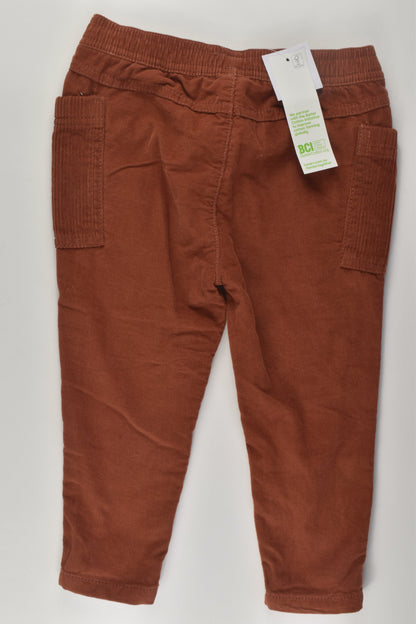 NEW Anko Size 1 Lined Cord Pants
