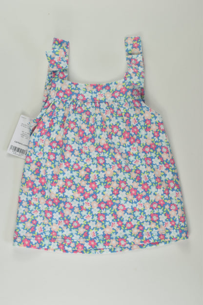 NEW Carter's Size 1 (12 months) Floral Top