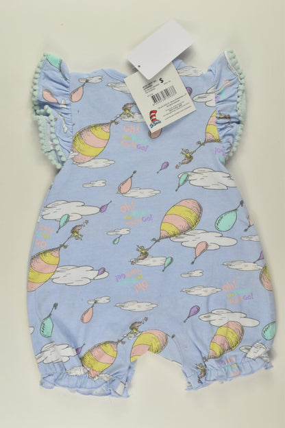 NEW Dr Seuss Size 00 Short Romper