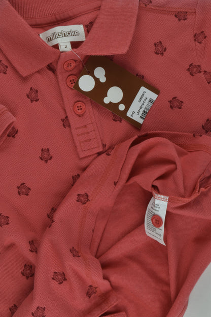 NEW Milkshake Size 4 Sea Turtle Polo Shirt
