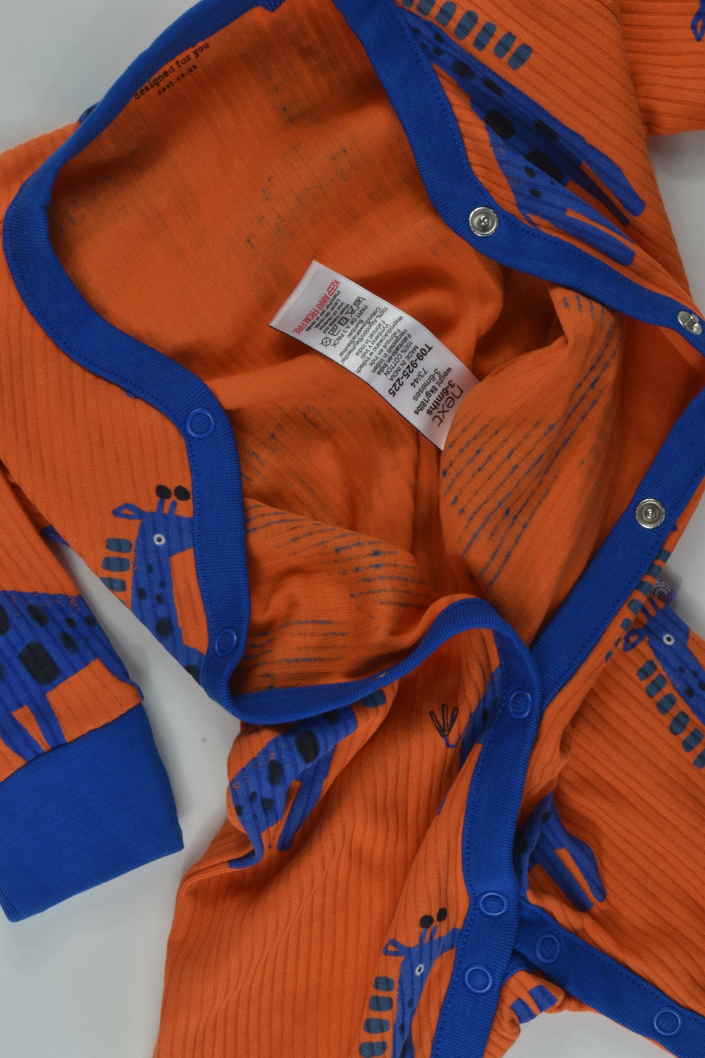 NEW Next Size 00 Giraffe Romper