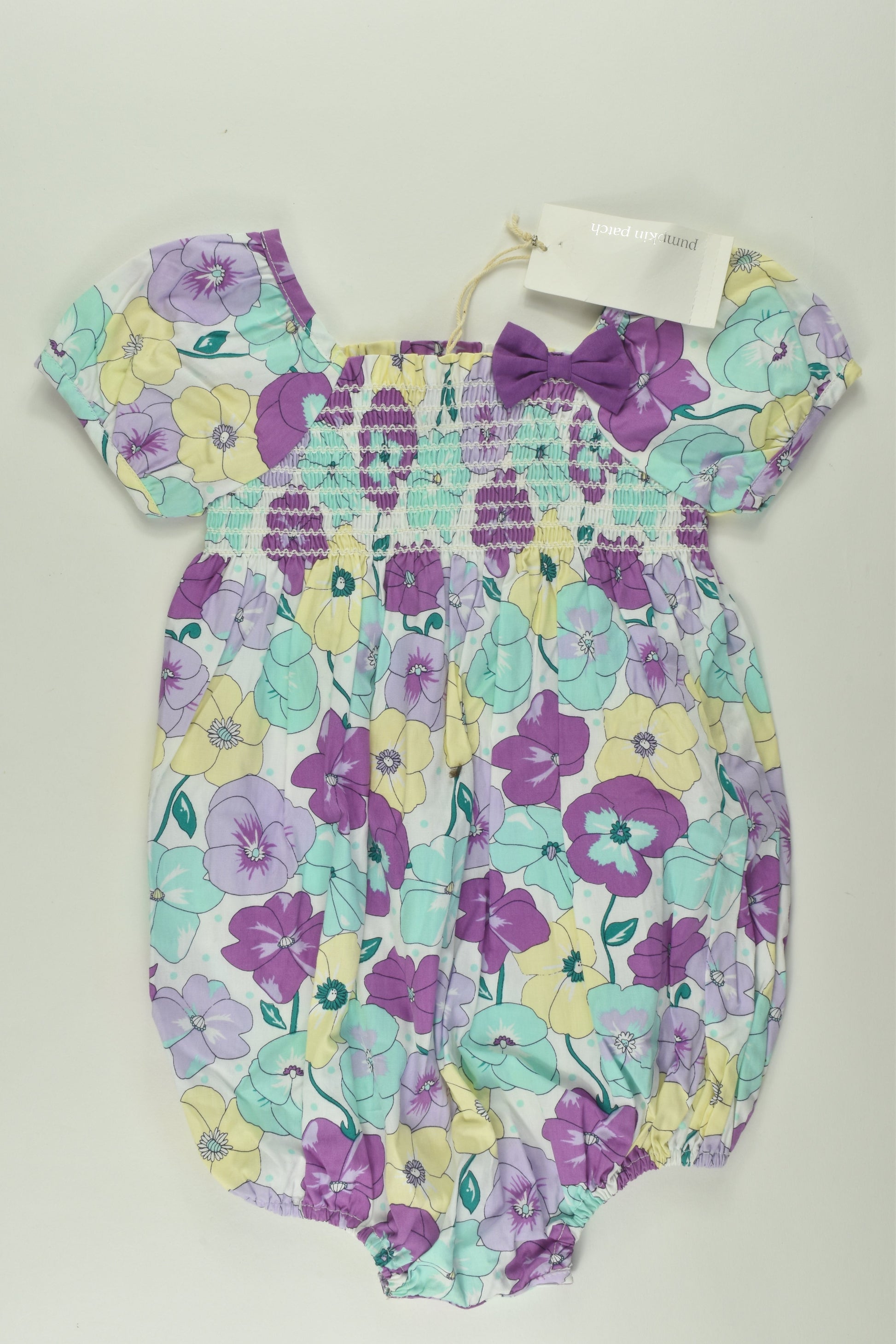 NEW Pumpkin Patch Size 1 Floral Romper