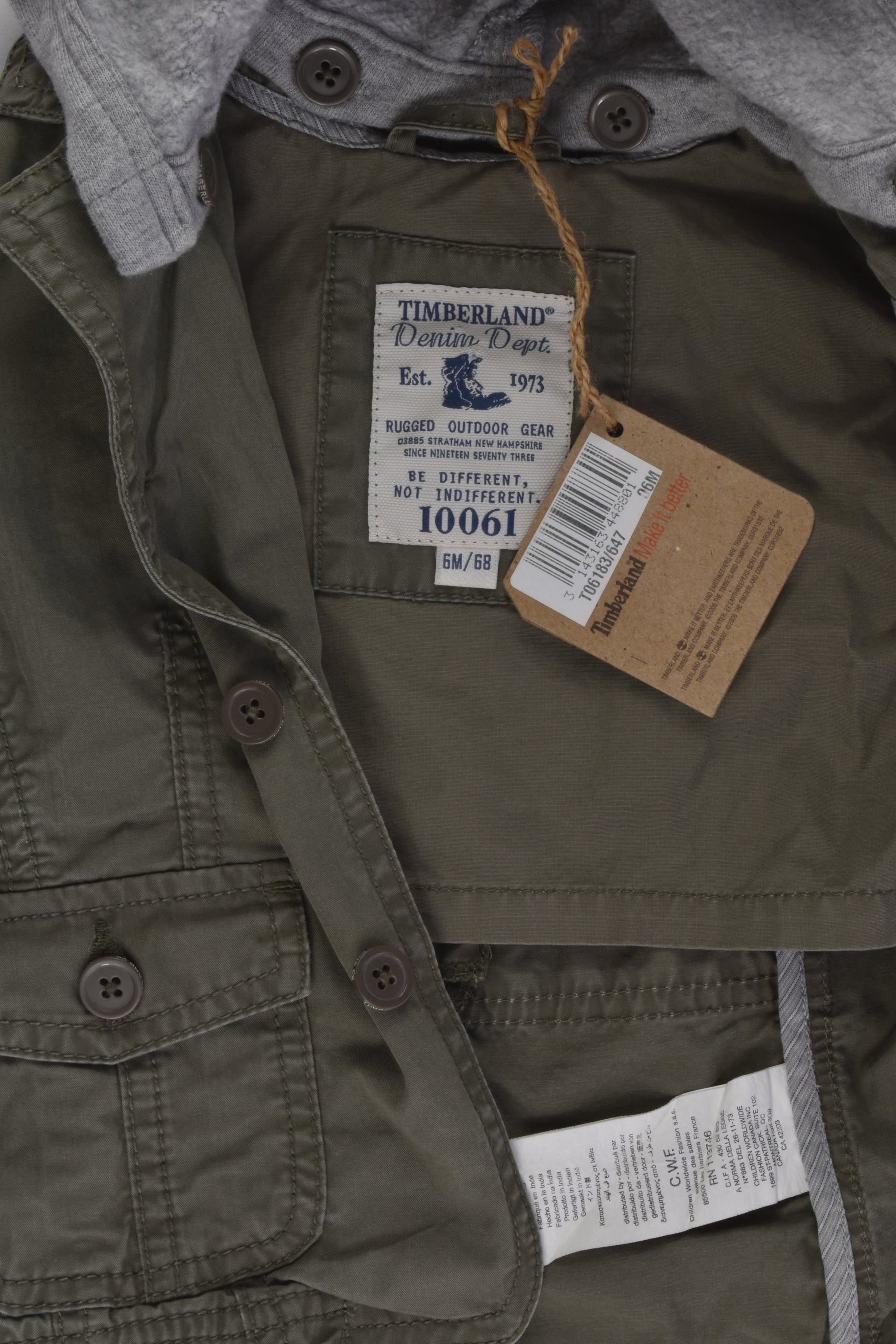 NEW Timberland Size 00 Jacket