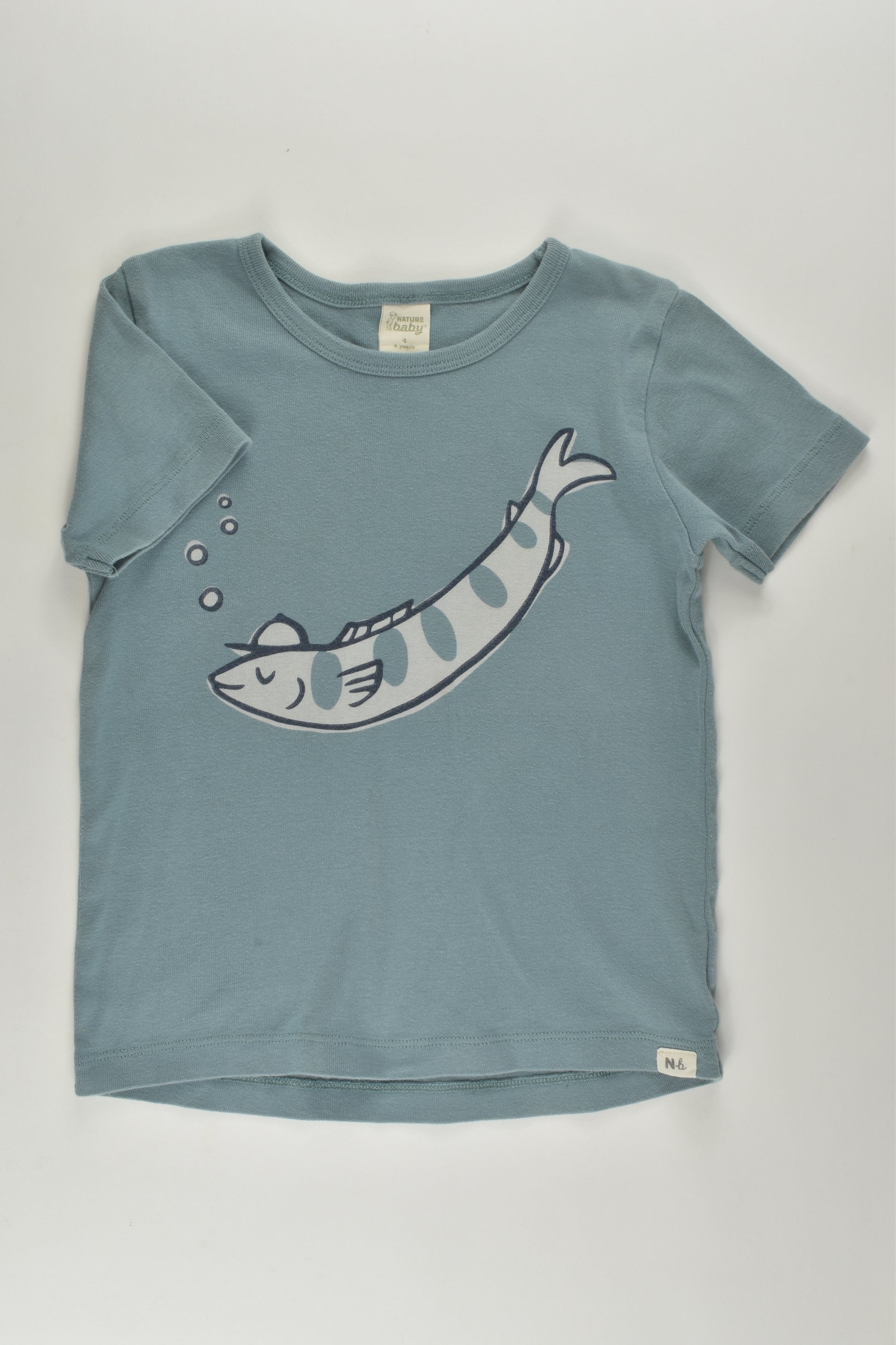 Nature Baby Size 4 Fish T-shirt