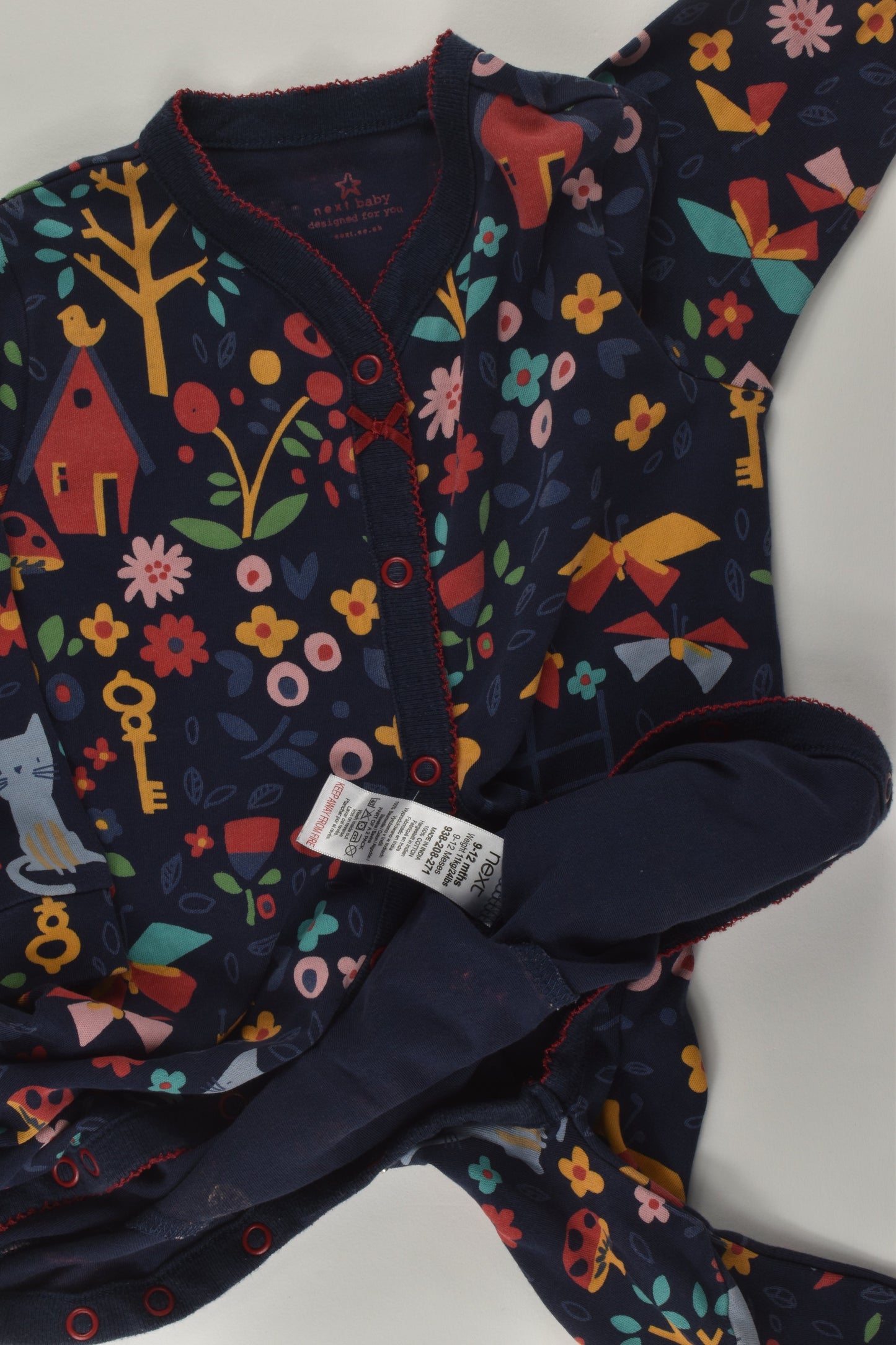 Next Size 0 Footed Romper