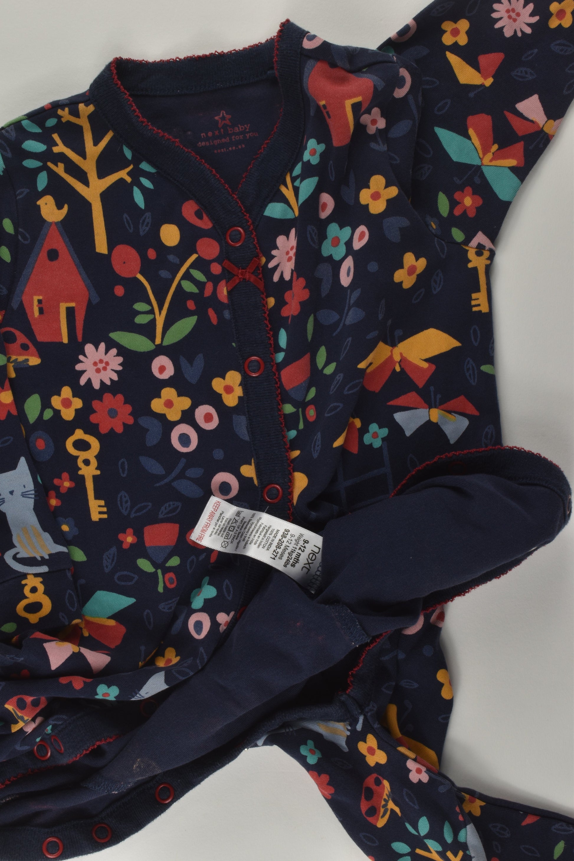 Next Size 0 Footed Romper