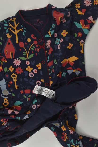 Next Size 0 Footed Romper