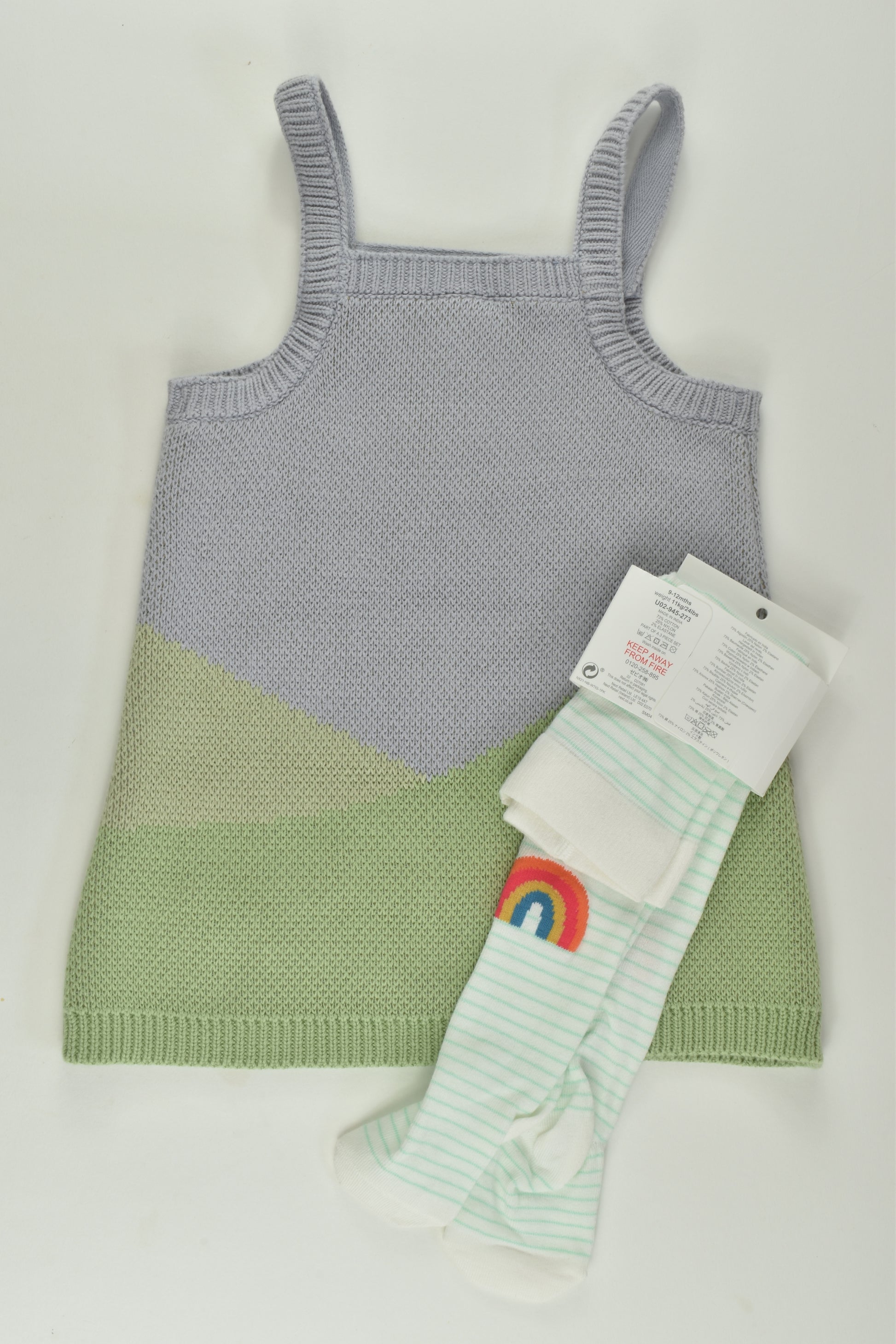 Next Size 0 Knit Outfit with Tights