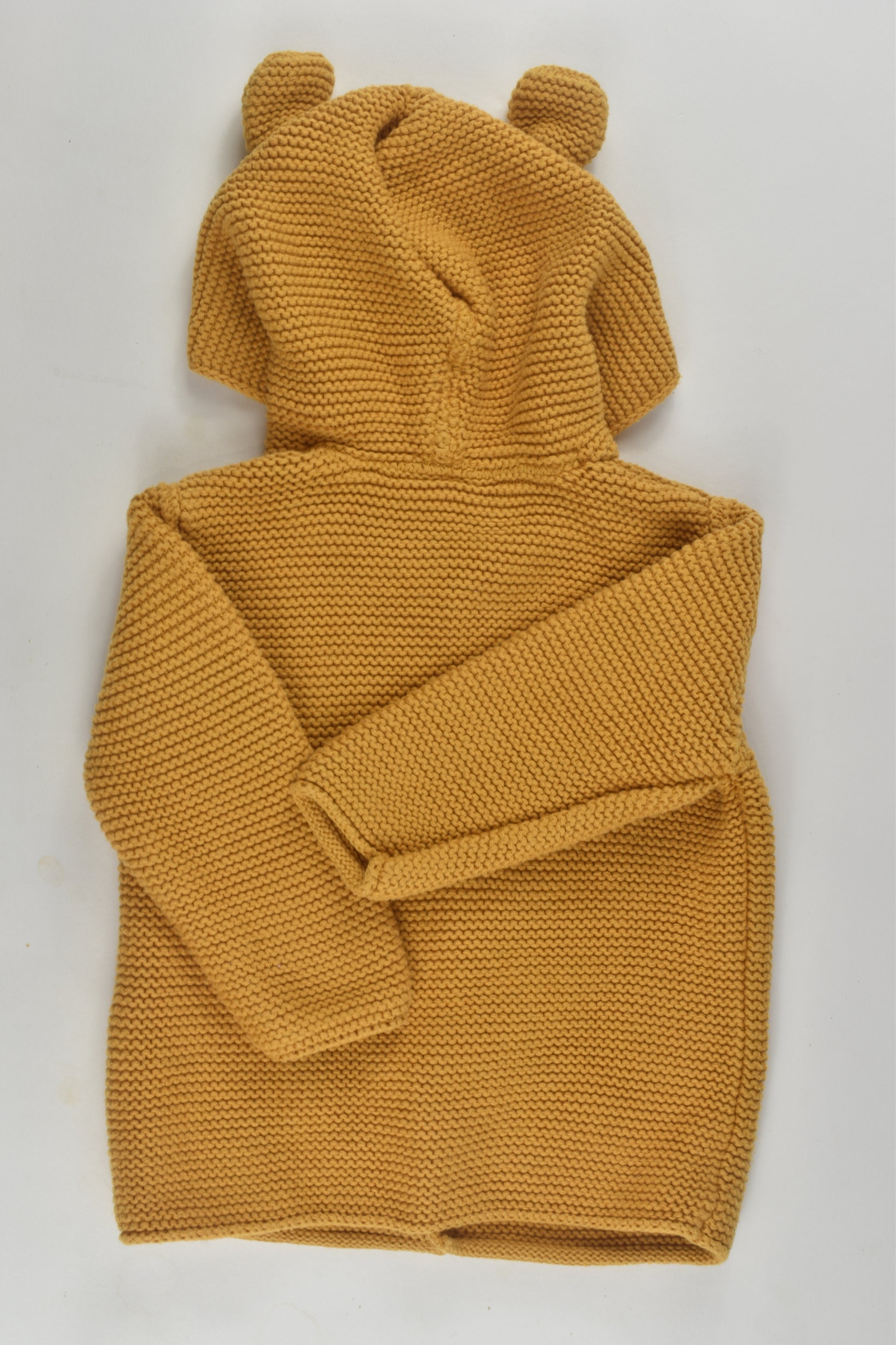 Next Size 0 Mustard Knit Jumper
