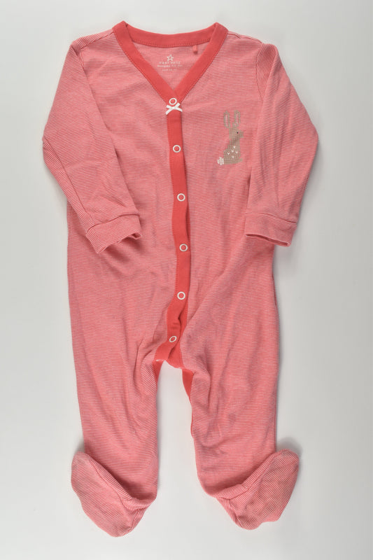 Next Size 0 Rabbit Footed Romper