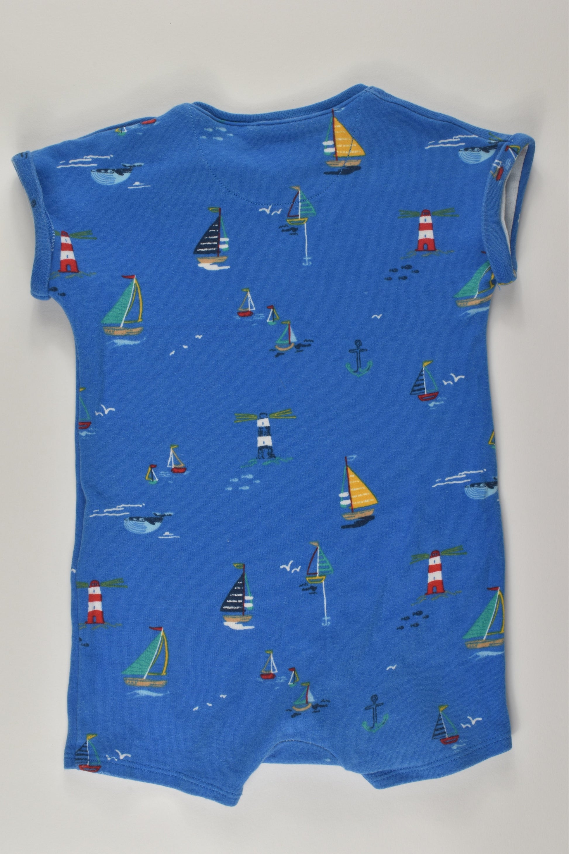 Next Size 00 Nautical Short Romper