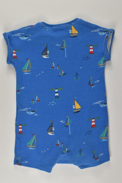 Next Size 00 Nautical Short Romper