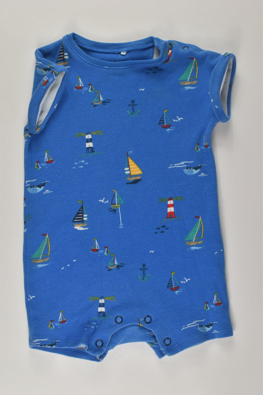 Next Size 00 Nautical Short Romper
