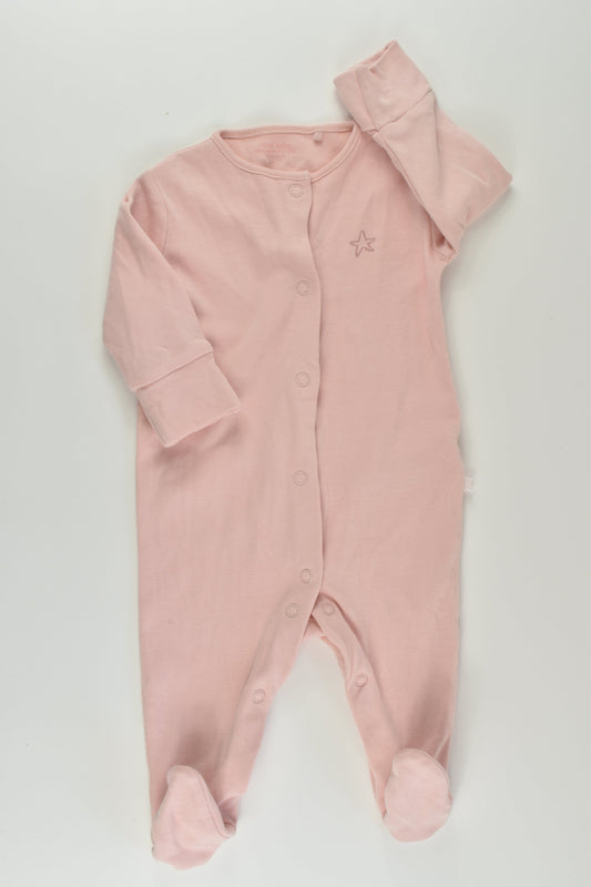 Next Size 000 Footed Romper