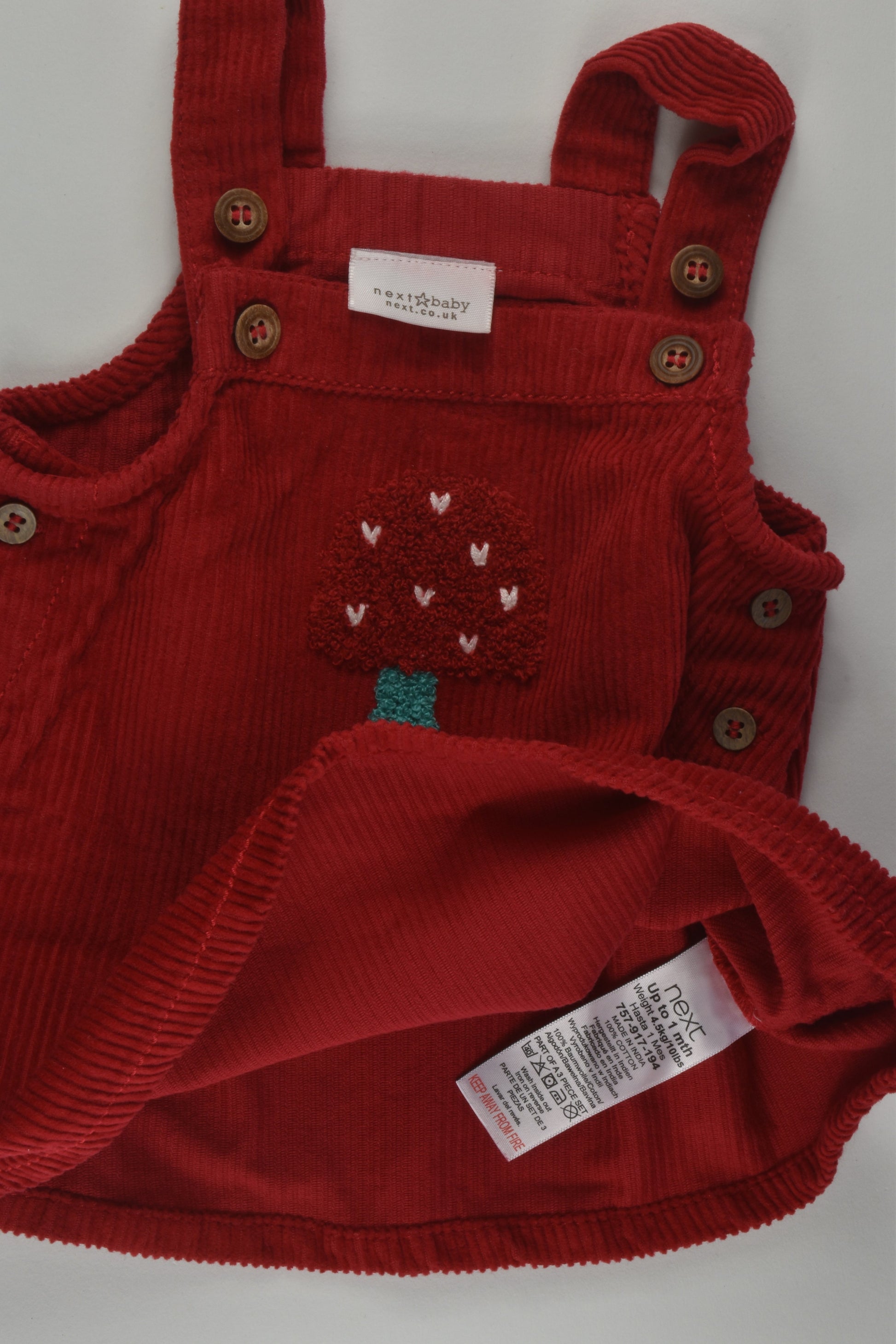 Next Size 0000 Cord Mushroom Dress